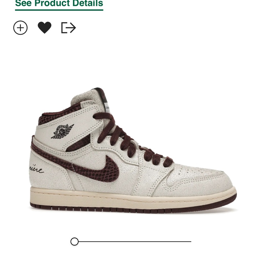BNIB Nike Jordan 1 A Ma Maniere size 3Y